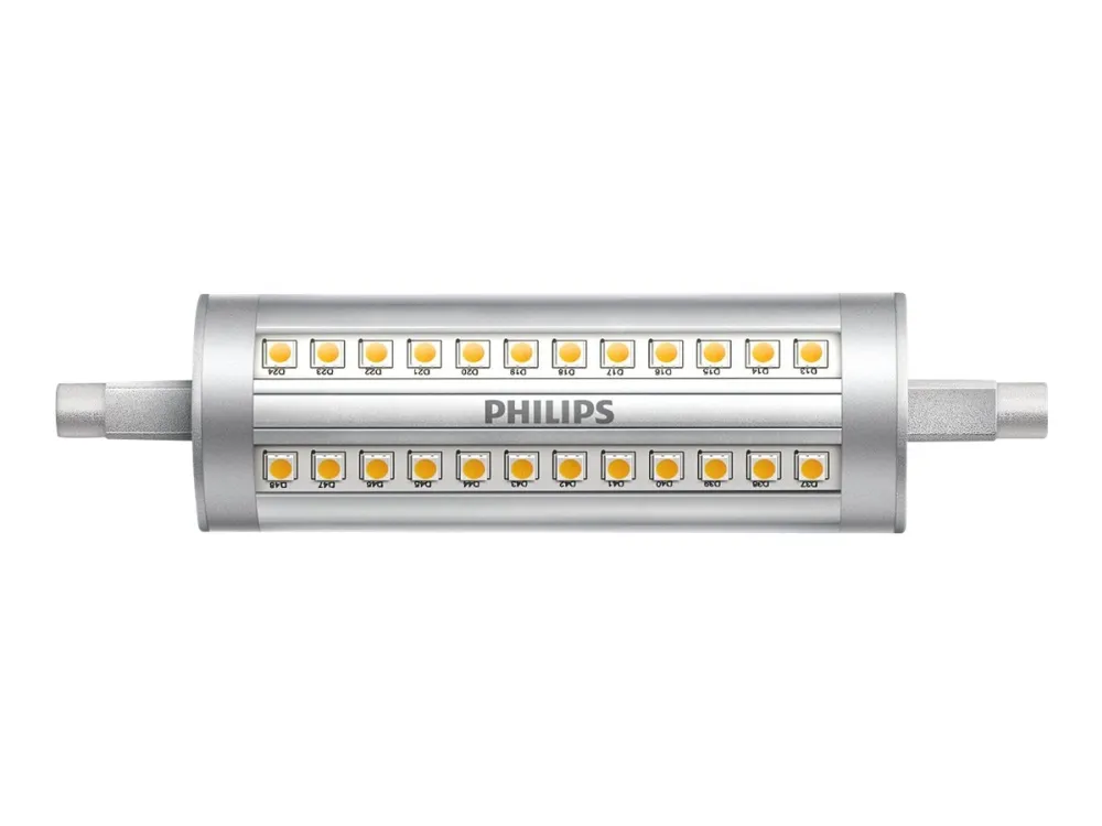 Philips LED-lyspære Spot 14W/830 (120W) 118 mm Dimmable R7s