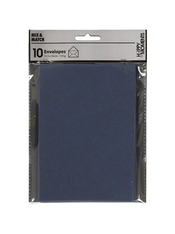 Creativ Company - Envelope Blue 11.5x15cm 10 pcs.
