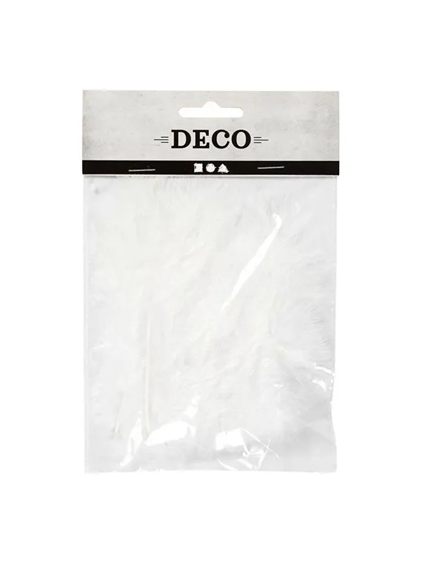Creativ Company - Down White 5-12 cm 15 pcs.