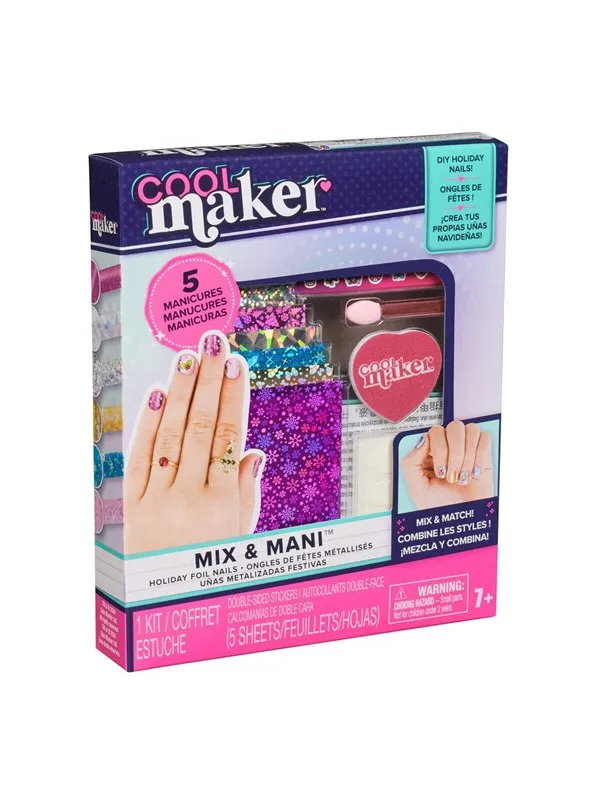 Cool Maker Holiday Foil Nails