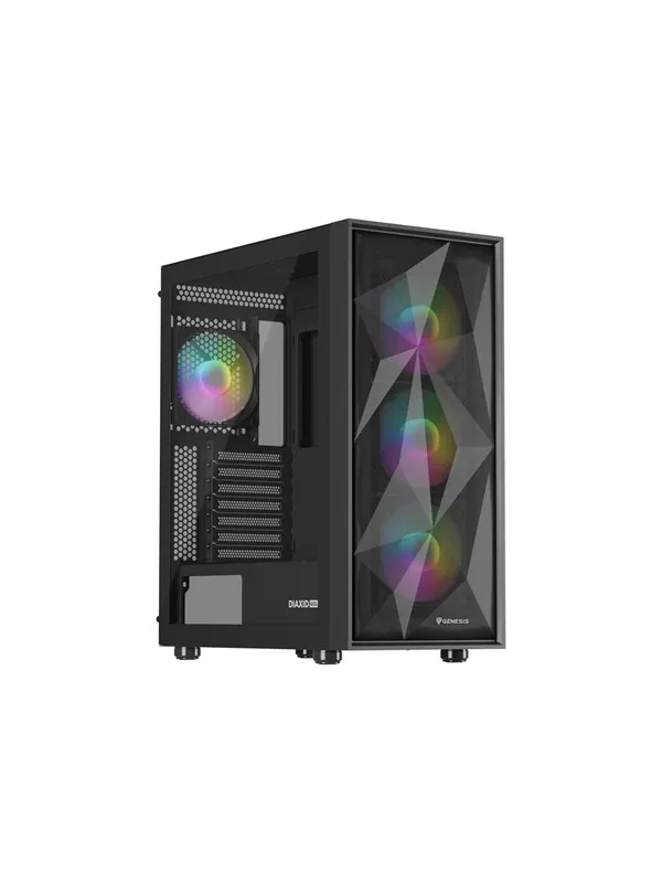 Genesis Diaxid 605 ARGB - Kabinett - Tower - Svart