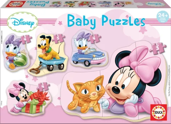 Educa 3-4-4-4-5 Minnie