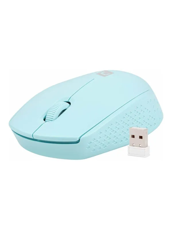 Natec STORK - mouse - 2.4 GHz - blue - Mus - Optisk - 3 knapper - Blå
