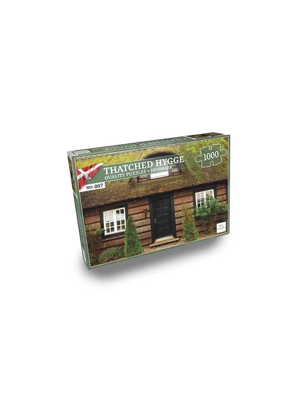 Lautapelit Nordic Quality Puzzles - DA:007 - Thatched Hygge (1000 pieces)