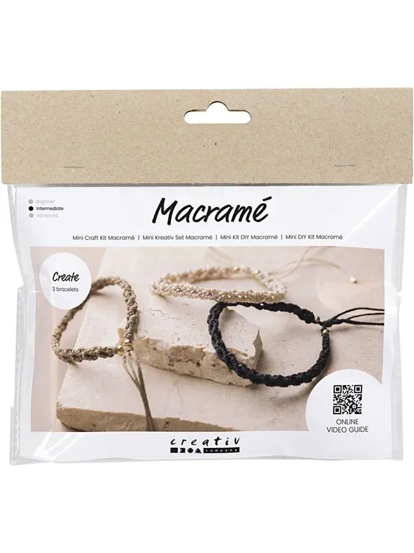 Creativ Company - Mini Macrame Hobby Set