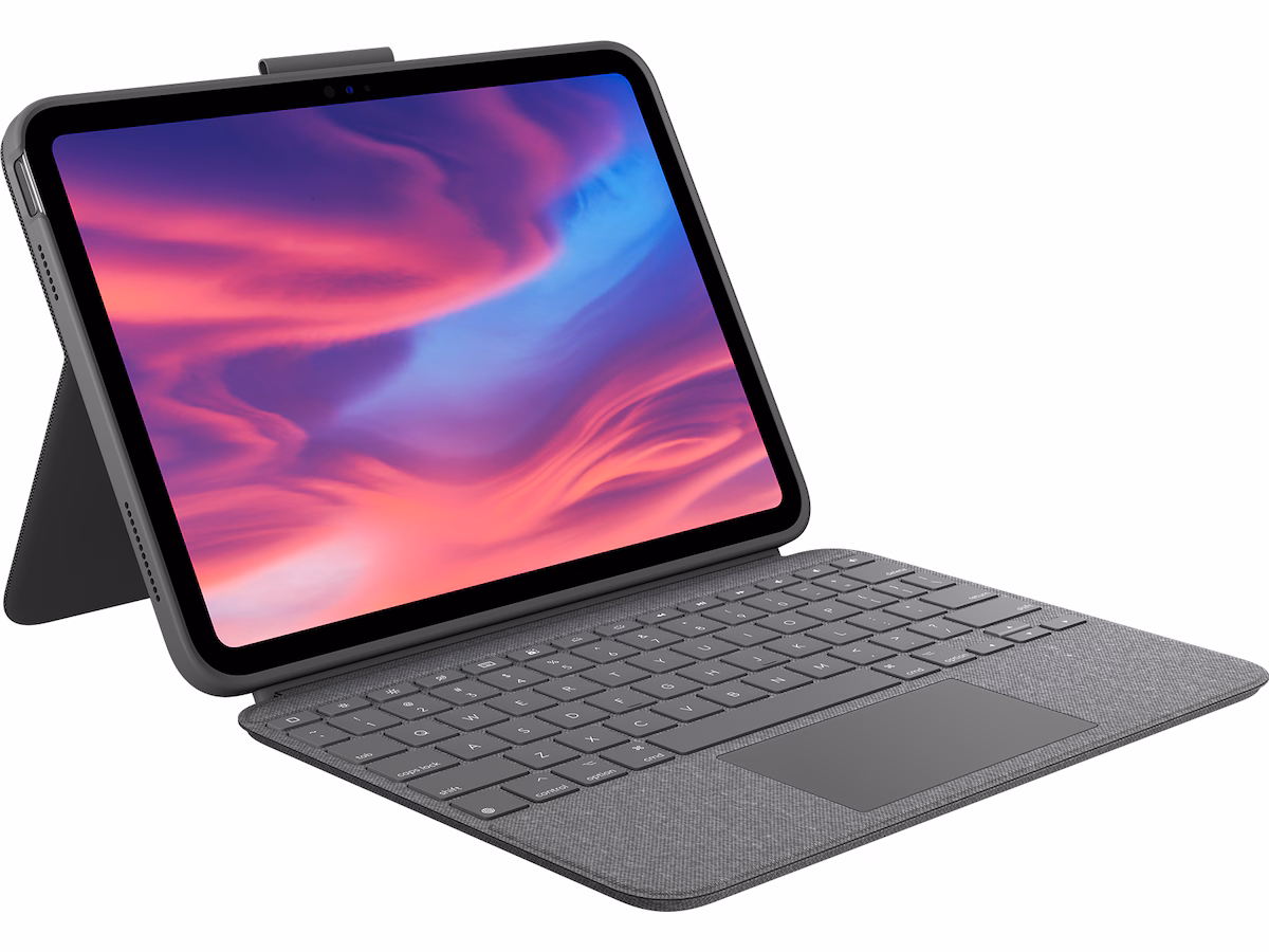 Logitech iPad 10,9" / 11" Combo Touch Tastaturdeksel (oxford grey)