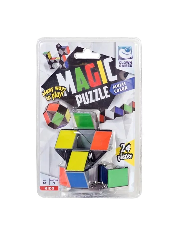 Clown Games - Clown Magic Puzzle Color