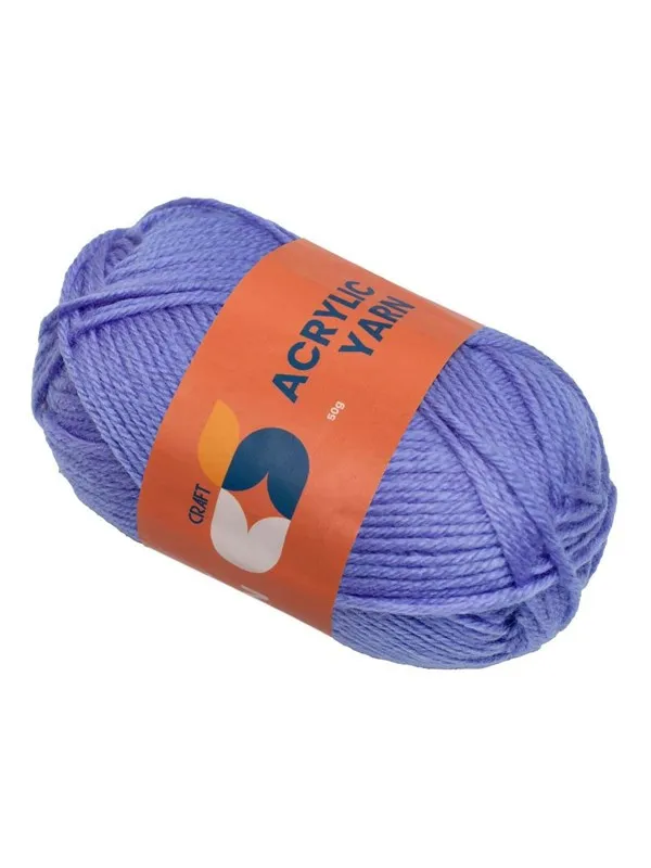 Colorations - Acrylic yarn Purple 50g