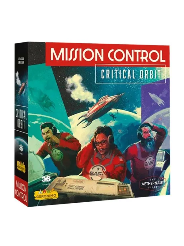 Geronimo Games - Mission Control Critical Orbit Board Game (EN)