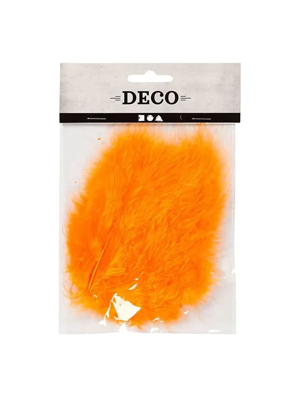 Creativ Company - Down Orange 5-12 cm 15 pcs.
