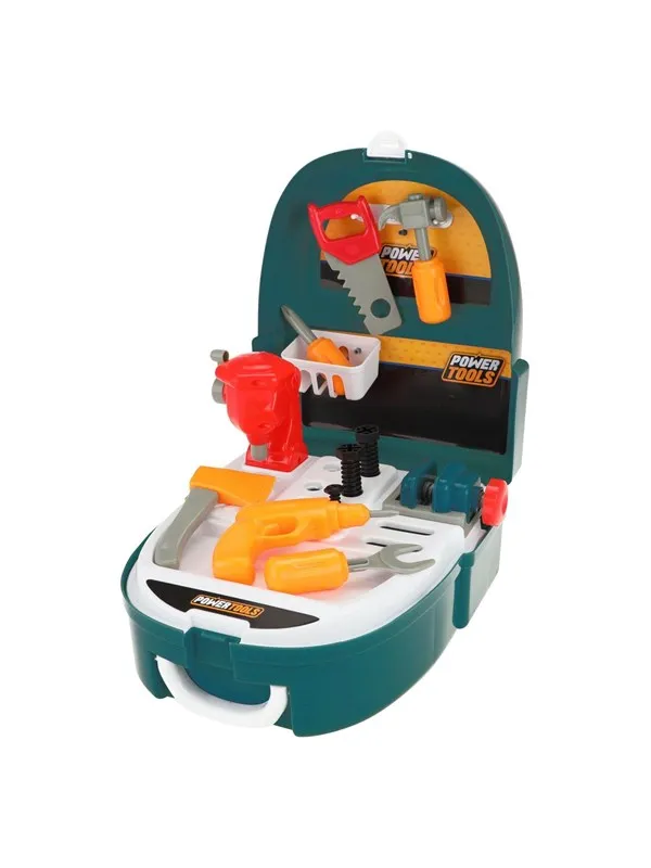 Toi-Toys Power Tools Tool Set in Backpack 21 pcs.