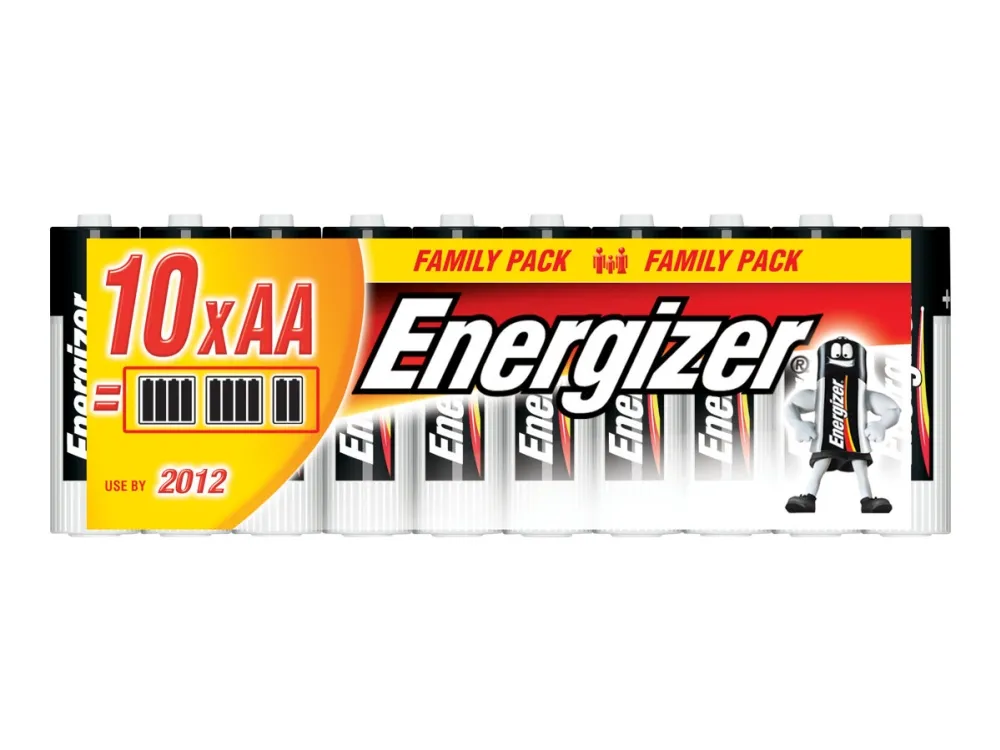 Energizer Family Pack battery - 10 x AA type - Alkaline
