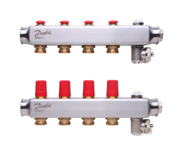 Danfoss floor heating manifold 4+4 SSM