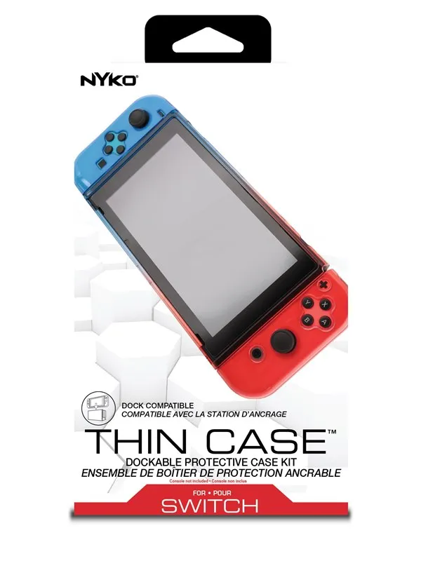 Nyko Thin Case (Red/Blue) - Miscellaneous Deksel - Nintendo Switch