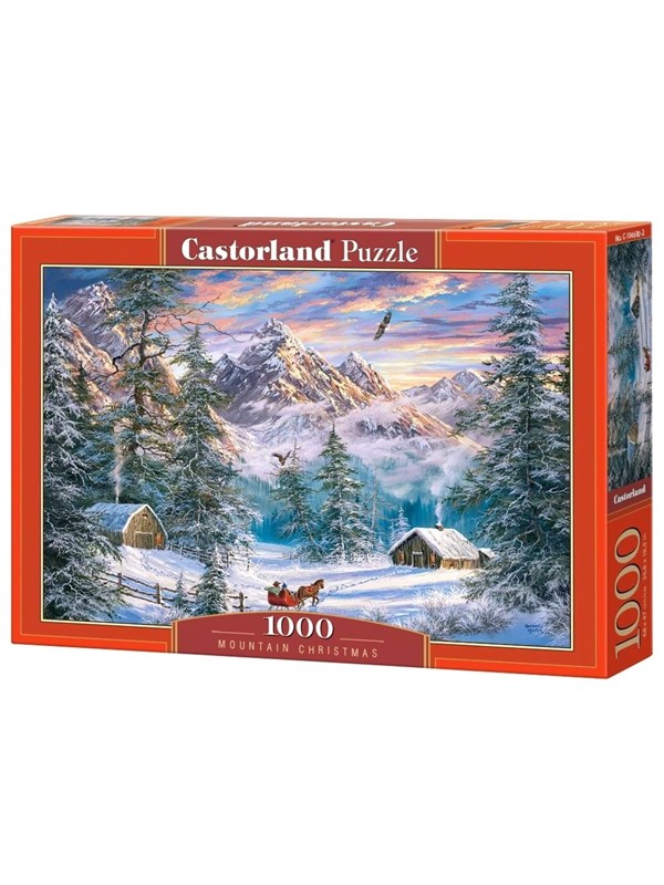 Castorland Mountain Christmas (1000)