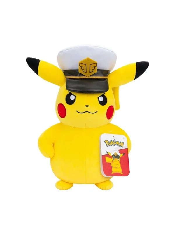Pokemon Captain Pikachu Plush 20 cm