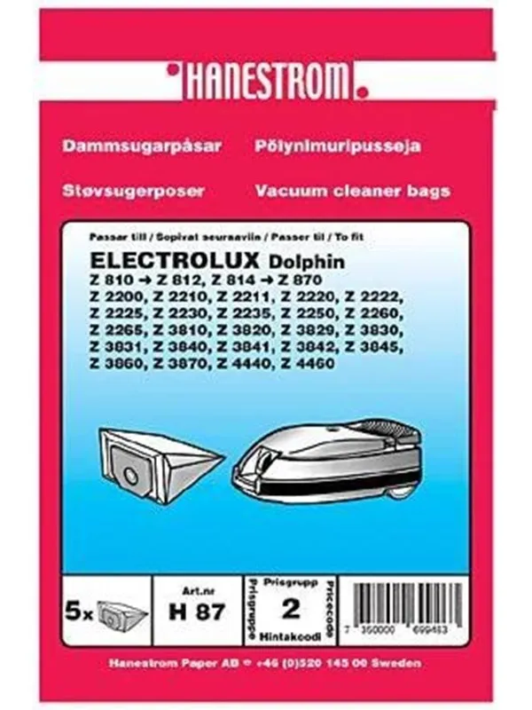 hanestroem Vacuum Cleaner Bags - 5 pcs