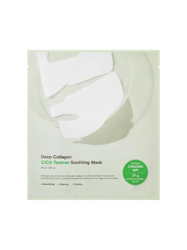 Sungboon Editor - Deep Collagen Cica Teatree Soothing Mask - 1 pcs