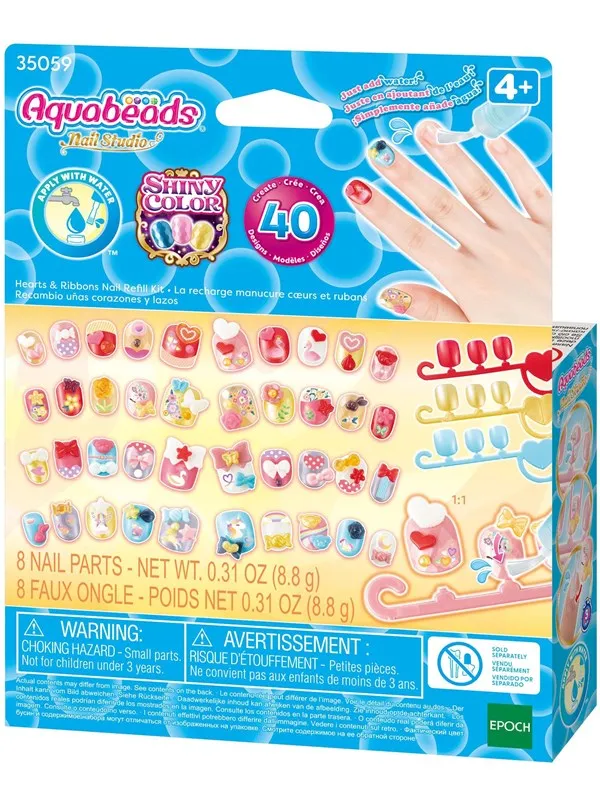 Aquabeads Nail Studio Theme Refill