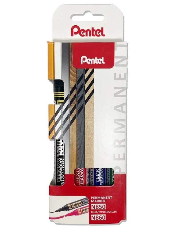 Pentel N850-4 PERMANENT Marker