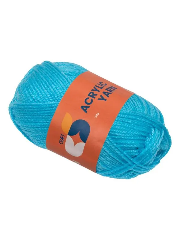 Colorations - Acrylic Yarn Blue 50g