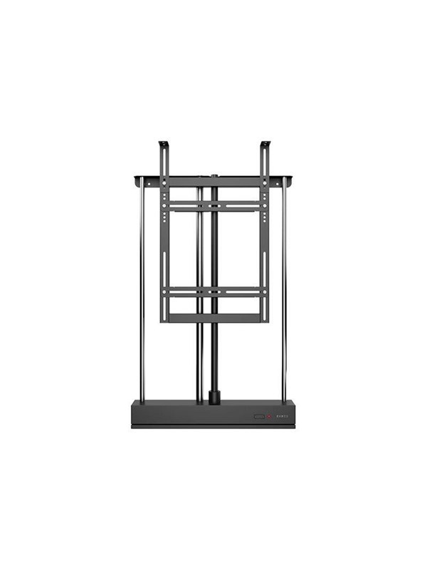 Multibrackets M stand - motorised - for flat panel - lift swivel - black - Max 60 kg - recommended for 65"
