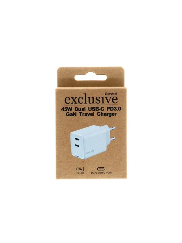 Insmat power adapter - 24 pin USB-C - 45 Watt