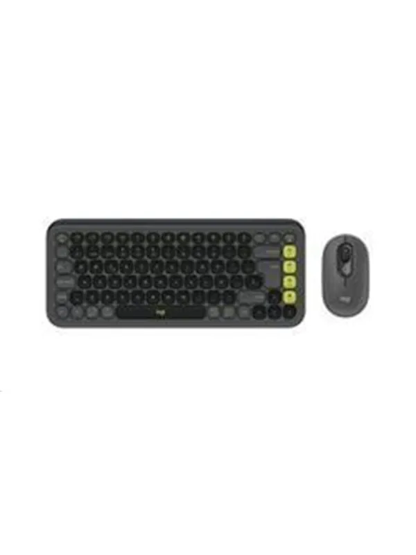 Logitech POP Icon Combo - Tastatur & Mussett - Universal - Grå