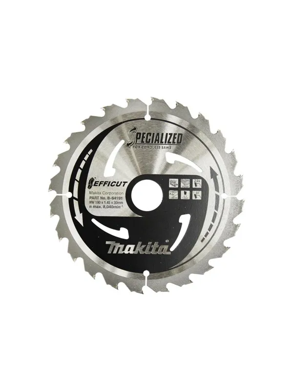Makita B-64191 Specialized EFFICUT Circular Saw Blade