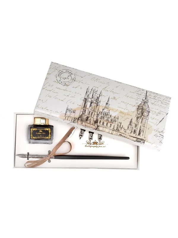 Nassau Calligraphy set 8 pieces. 22*10*4cm.