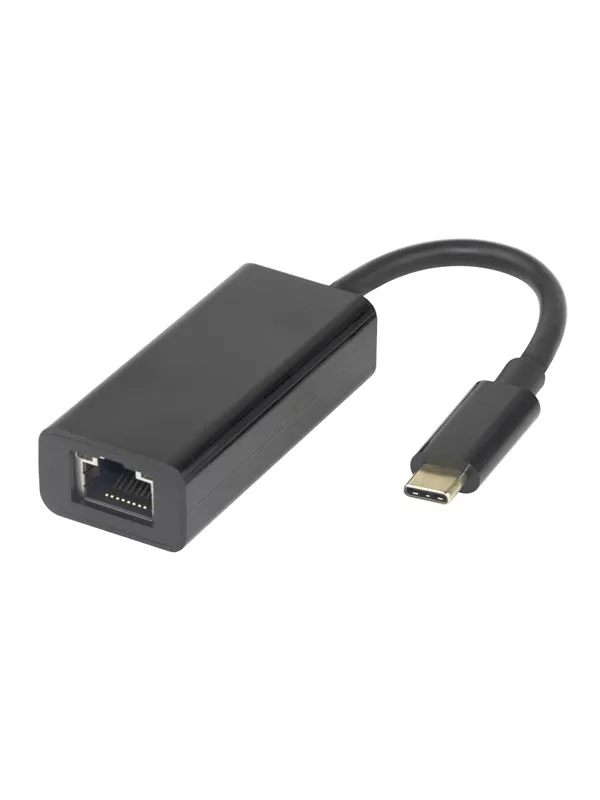 Deltaco - network adapter - USB-C 3.1 - 10/100/1000Base-T(X) x 1