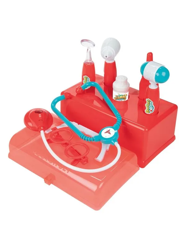 Toi-Toys - Doctor's Case Red with Accessories 7 pcs.