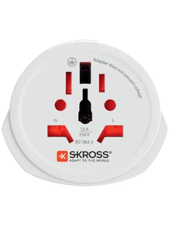 SKross World to Europe Travel Adapter