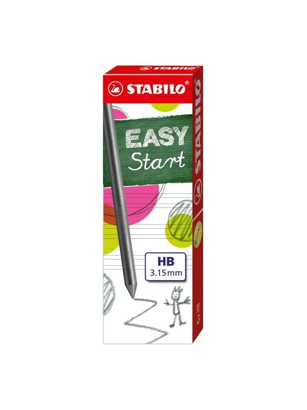 STABILO EASYergo 3.15 - Pencil Refill - Refills - 6 Pieces
