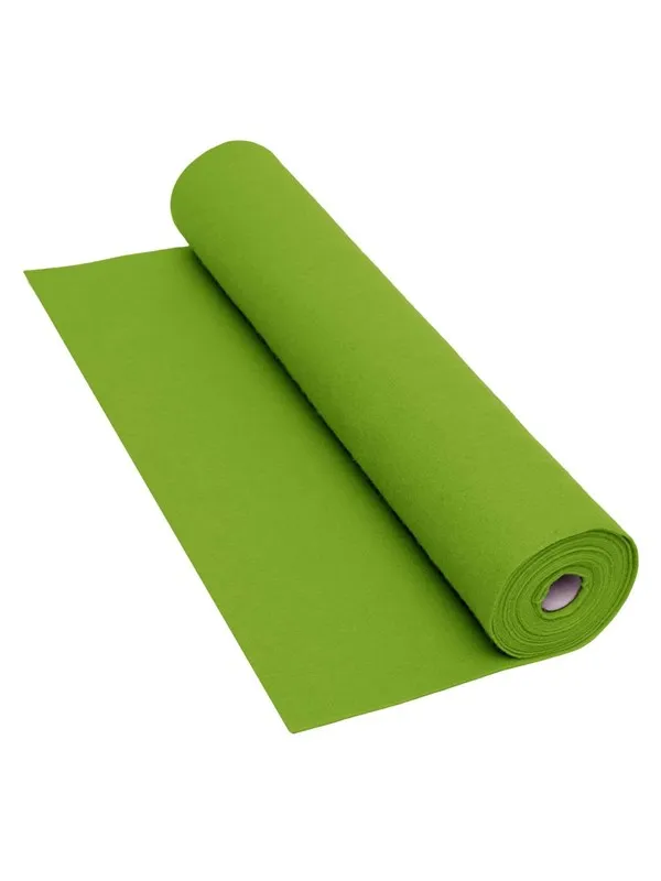 Colorations - Light Green Felt Roll - 160 gsm 5 m x 45 cm