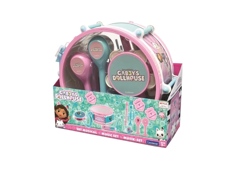 Gabby's Dollhouse  Musical Set 7 pcs