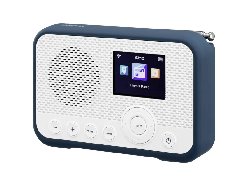 Sangean WFR-39 Portable Internet Radio - DAB/DAB+ - Hvit