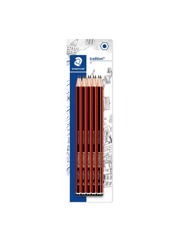 Staedtler Pencil tradition HBx10 bc 100% PEFC