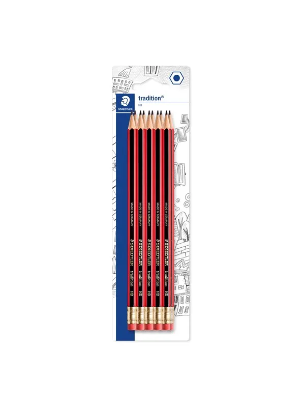 Staedtler Pencil tradition HBx10 bc 100% PEFC