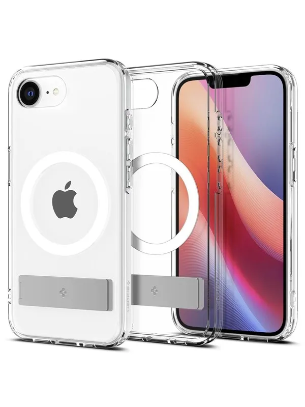 Spigen Ultra Hybrid S MagSafe - clear white - iPhone 17e/16e