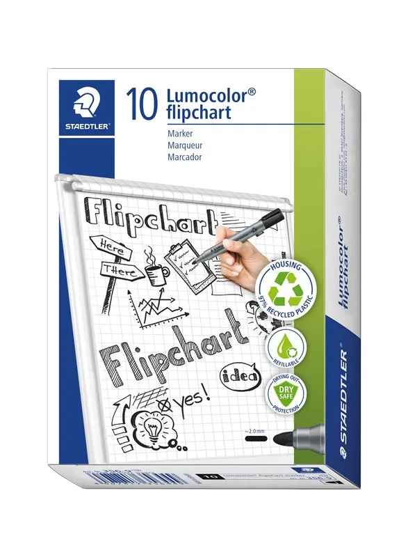 Staedtler Flipchart marker Lumocolor.10 pcs Purple