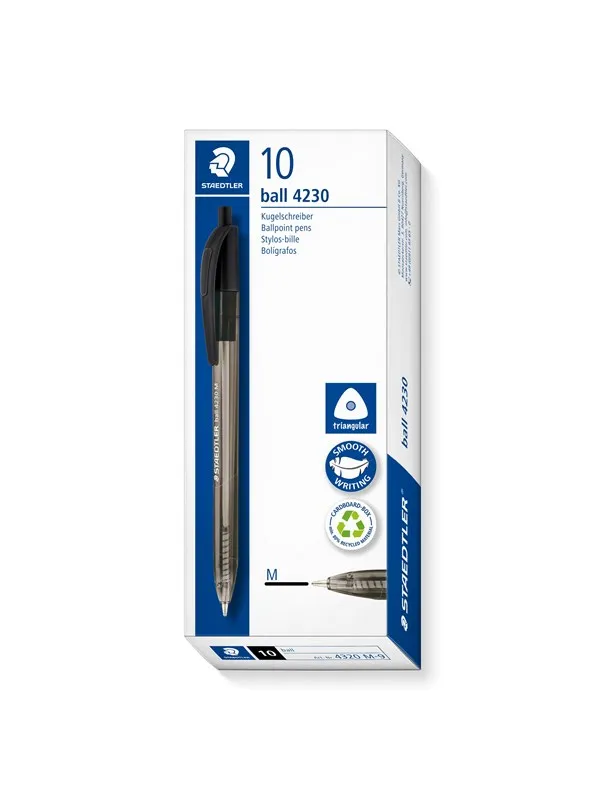 Staedtler Ballpoint pen ball 4230 10 pcs M black