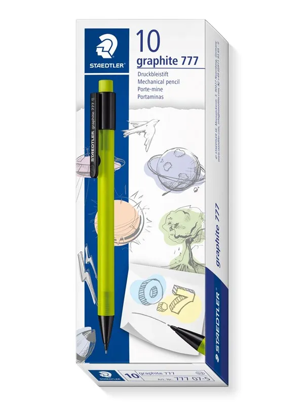 Staedtler Mechanical pencil graph.B 10 pcs  07mmGreen