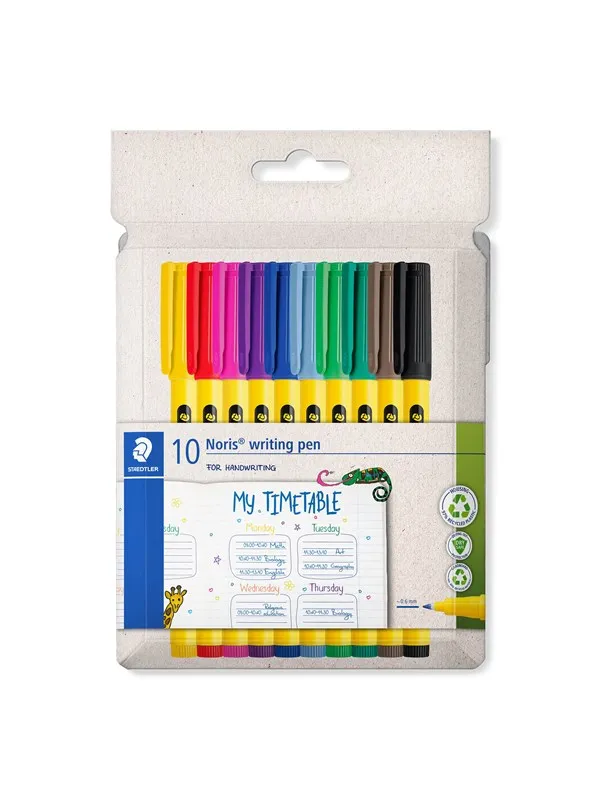 Staedtler Fineliner Noris writing.pen 10pcs