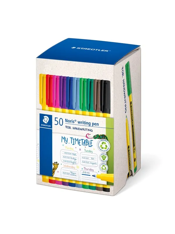 Staedtler Tub Fineliner Noris writing p 50pcs