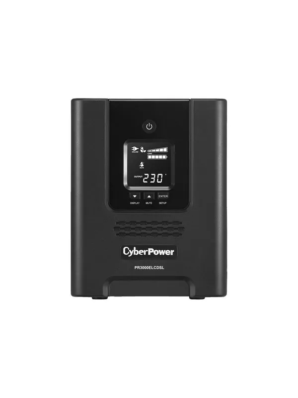 CyberPower Professional Tower Series PR3000ELCDSL - UPS - 2700 Watt - 3000 VA