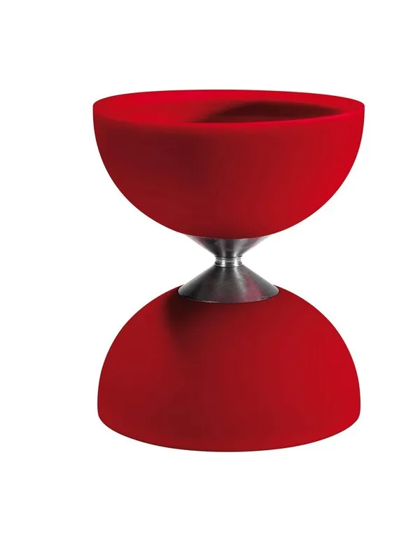 Eureka Rubber Diabolo - Red