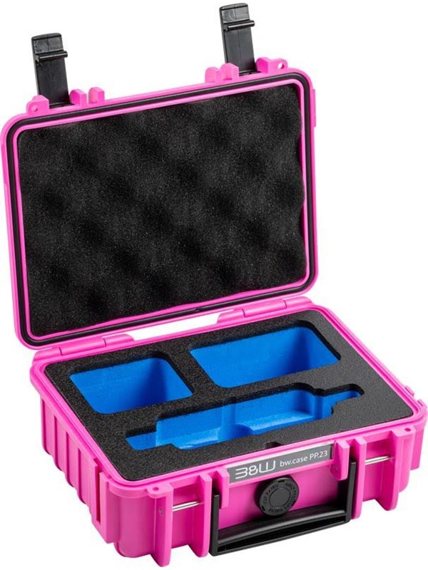B&W International Case Type 500 for Insta360 X3 (pink)