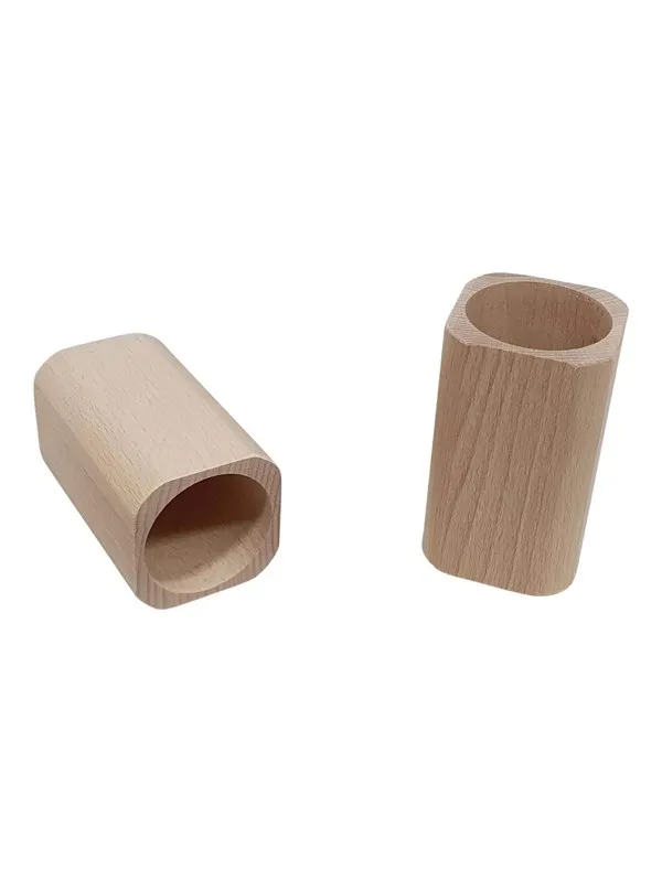 Playwood Pencil Box Square Beechwood 9.5 cm