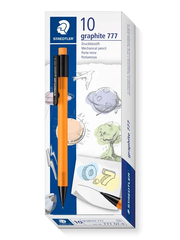 Staedtler Mechanical pencil graph.B 10 pcs  07 Orange